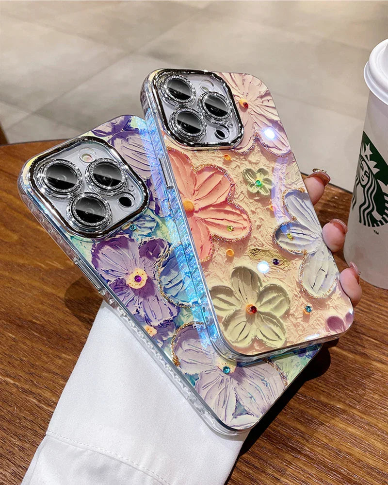 Iphone Floral Frenzy Stylish Flower Mobile Cases