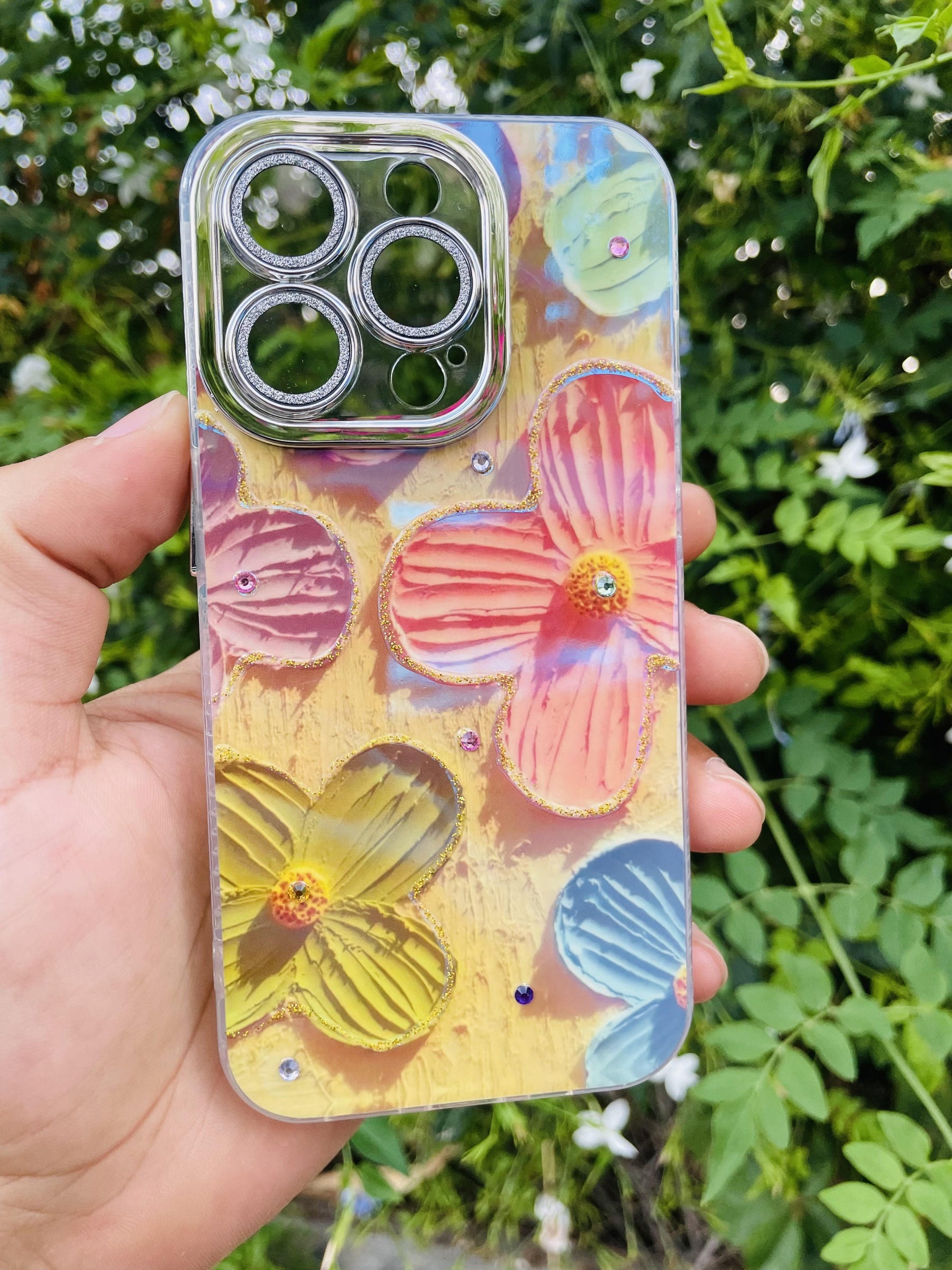 Iphone Floral Frenzy Stylish Flower Mobile Cases