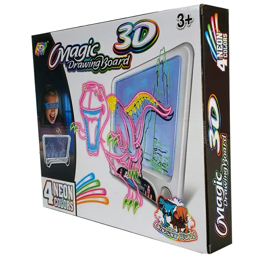 3D Magic Drawing Board With Lights