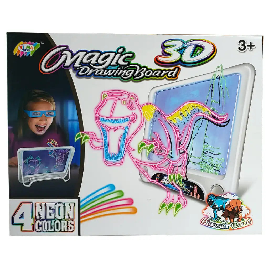 3D Magic Drawing Board With Lights