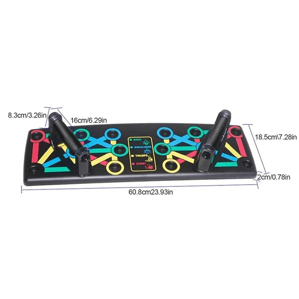 9 IN 1 Foldable PUSH UP BOARD System Machine