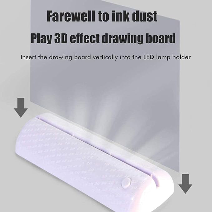 3D Magic Drawing Board With Lights