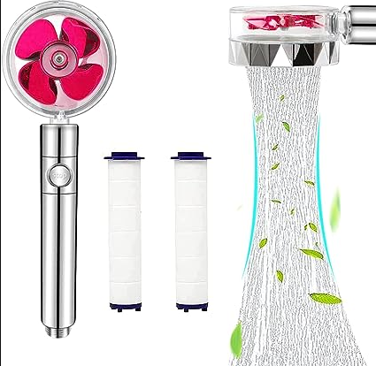 TURBO FAN BOOSTER SHOWER HEAD