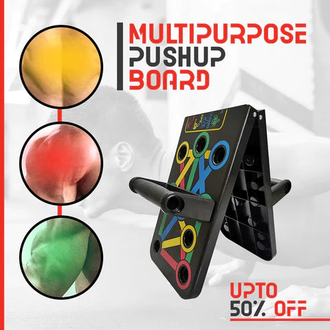 9 IN 1 Foldable PUSH UP BOARD System Machine