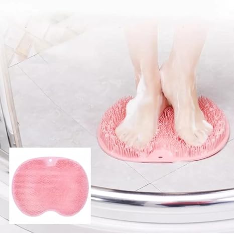 Silicone Portable Back And Foot Scrubber