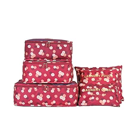 Set Of Travel Storage Bags for Luggage Organizer