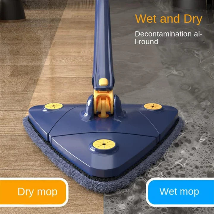 TriMop360° | Rotatable Triangle Mop | Premium Quality