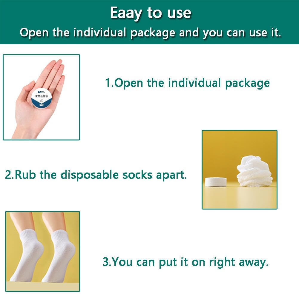 Portable Disposable Travel Socks