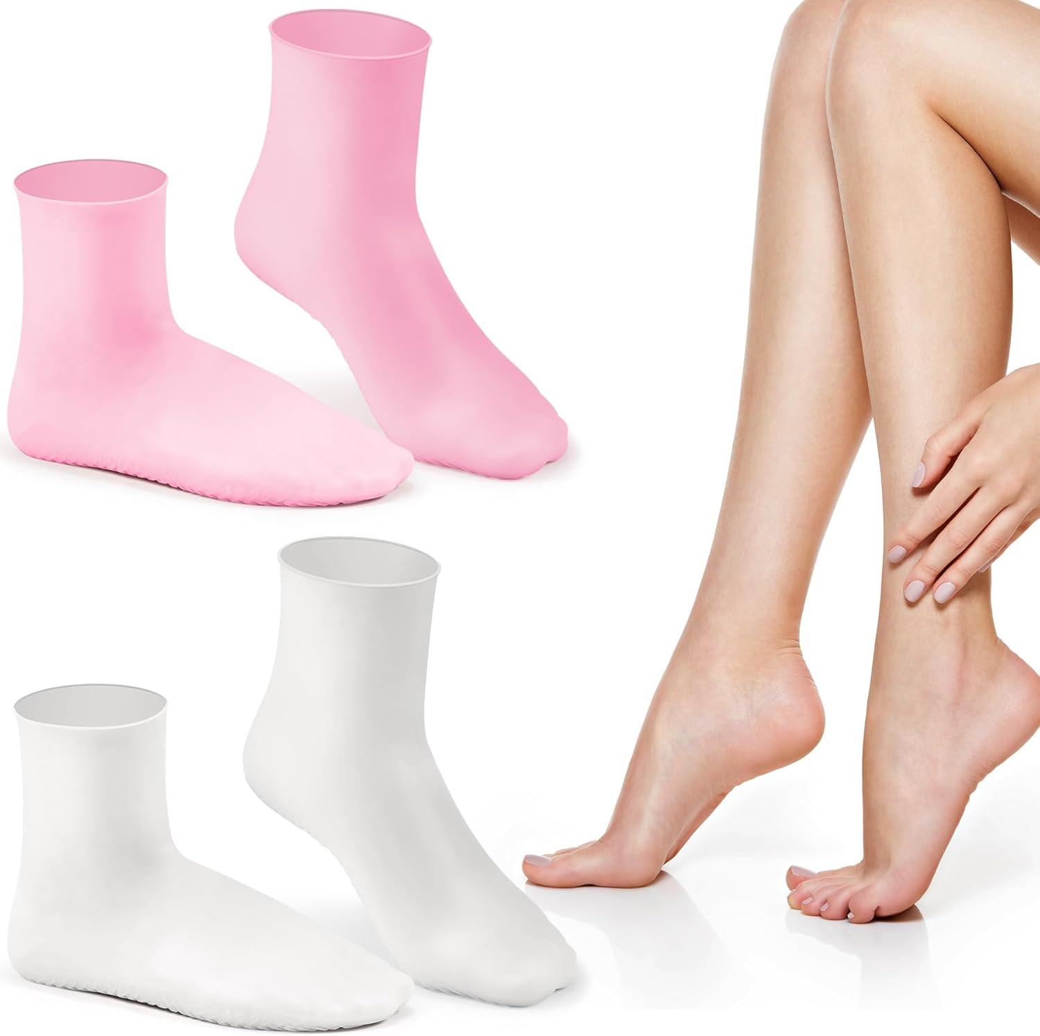 Silicone Moisturizing Soft Gel Socks