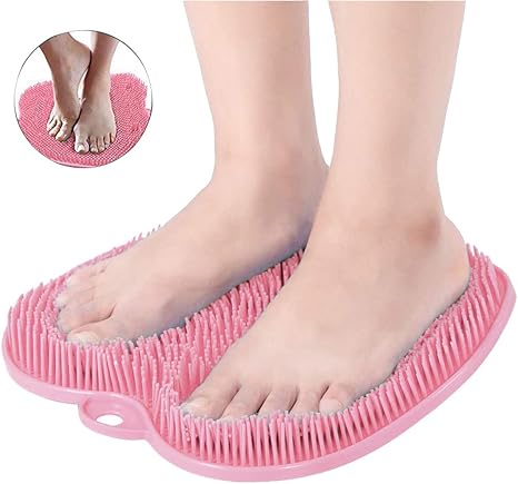 Silicone Portable Back And Foot Scrubber