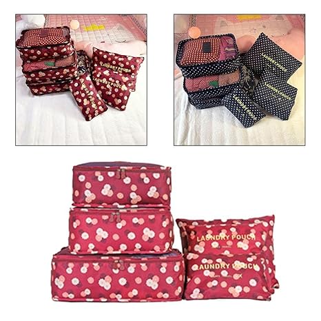 Set Of Travel Storage Bags for Luggage Organizer