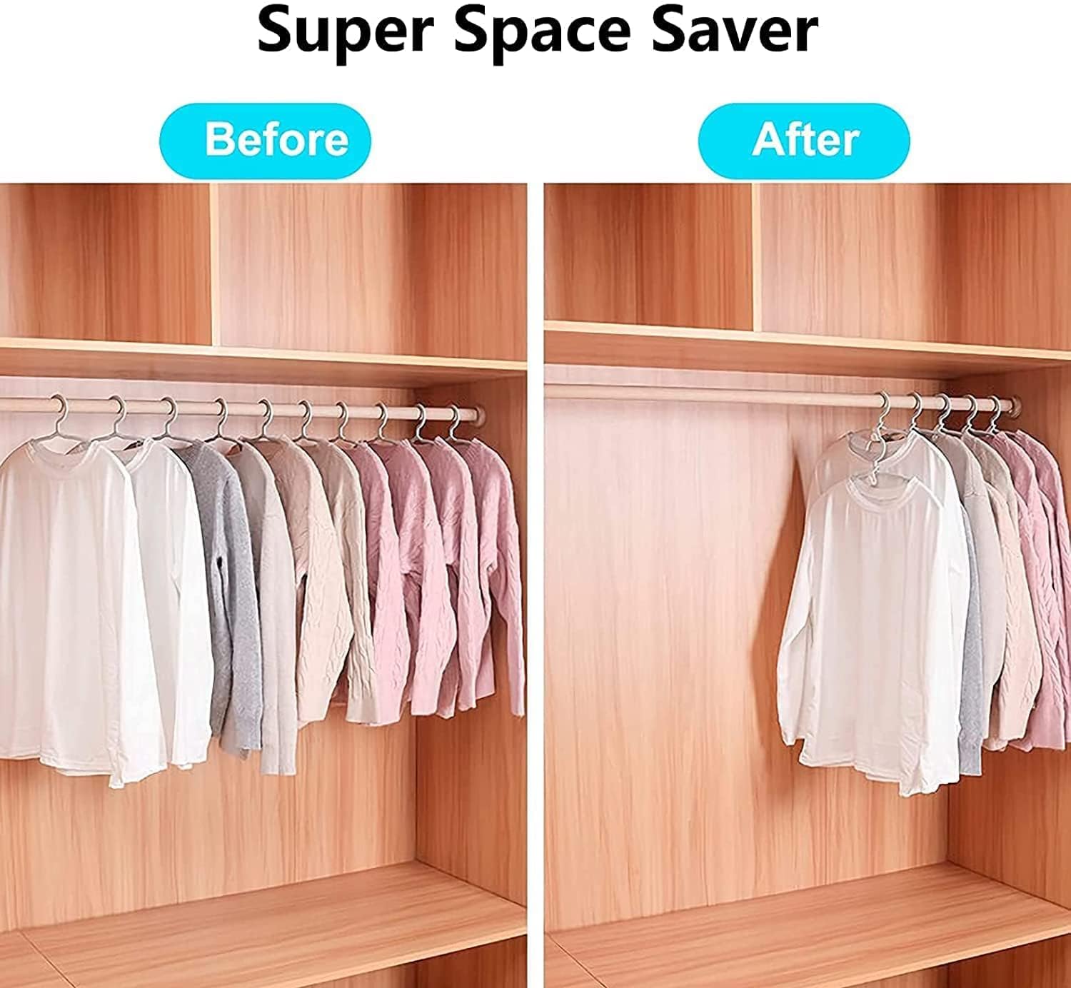 Space Saving Connector Hooks For Hanger