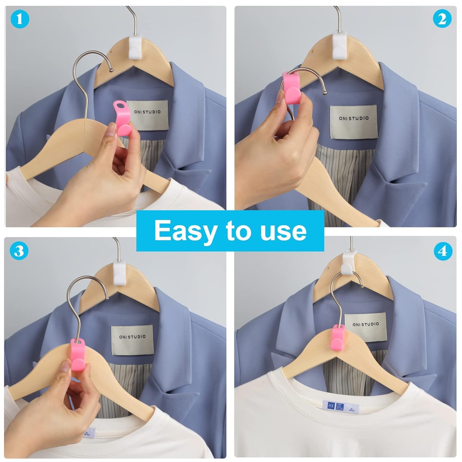 Space Saving Connector Hooks For Hanger