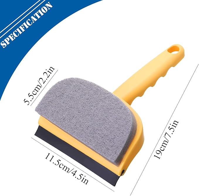 Multifunctional Cleaning Squeegee Sponge With Wiper