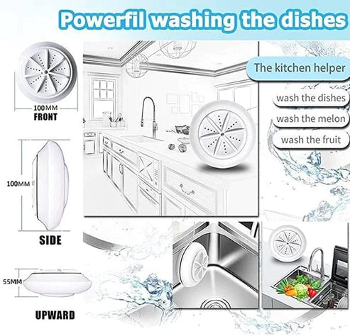 Portable Mini Dishwasher & Washing Machine đ„