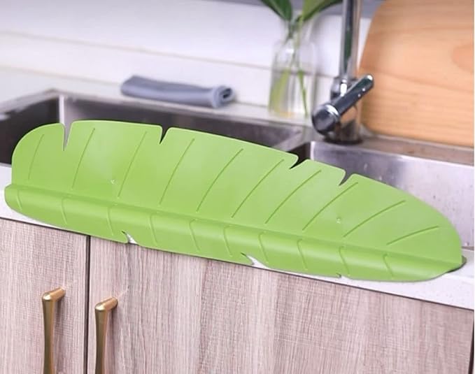 Silicone Sink Leaf Shape Water Splash Guard