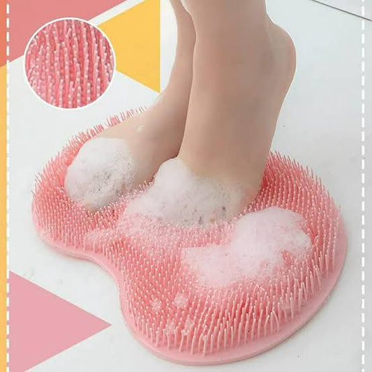 Silicone Portable Back And Foot Scrubber