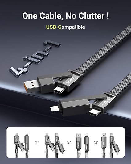 4 in 1 Universal Charging Cable