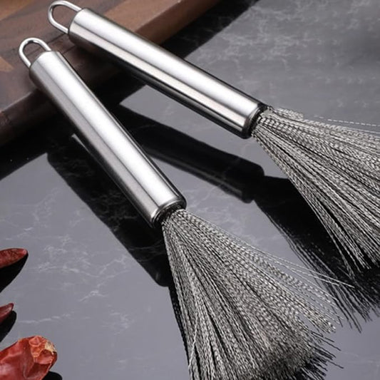 Stainless Steel Cleaning Pan Brush