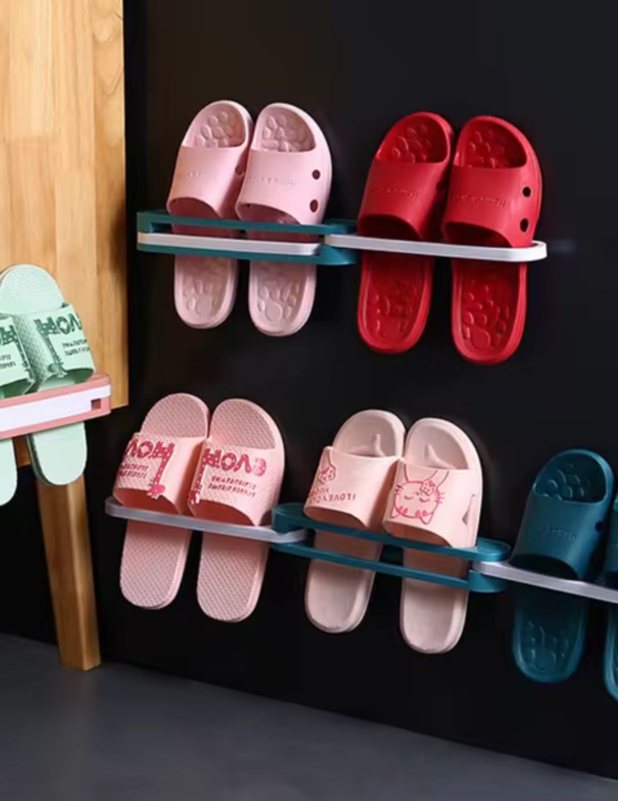 Portable Wall Mounted Shoe Holder