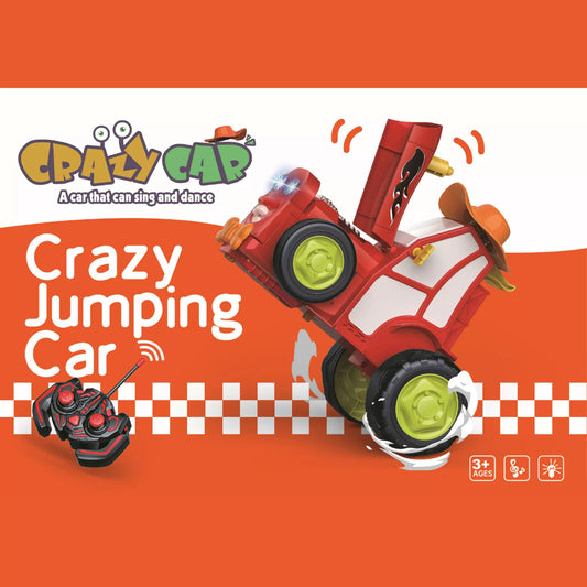 Crazy Jumping Rechargable Remote Control Car