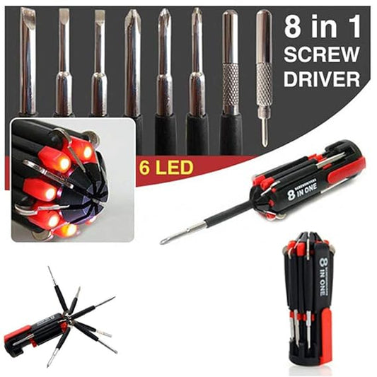 Multifunctional 8in1 Screw Driver