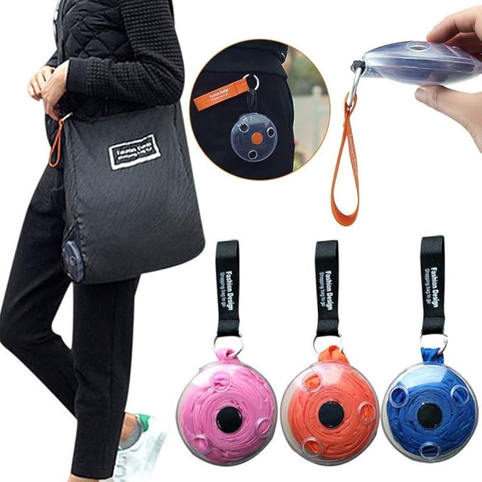 Portable Roll Up Shopping Bags