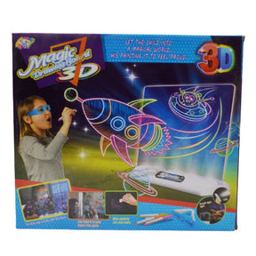 3D Magic Drawing Board With Lights