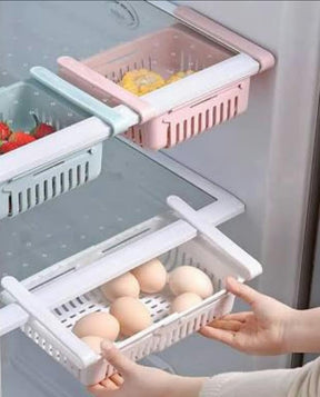 Adjustable Fridge Storage Baskets