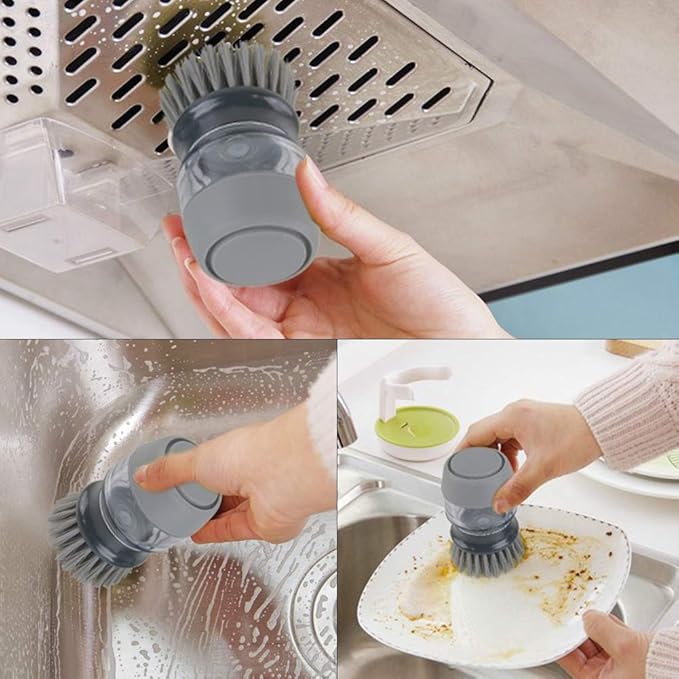 Soap Dispenser Brush For Washing Crockery