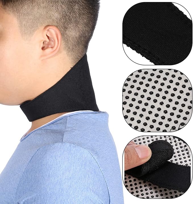 Self-Heating Nano Magnetic Neck Support Protector