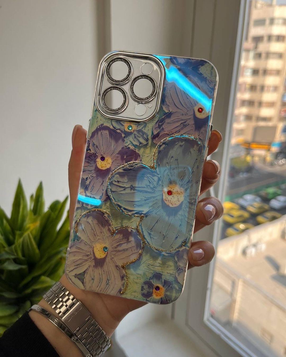 Iphone Floral Frenzy Stylish Flower Mobile  Cases