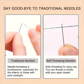 Self-Threading Needles Tool