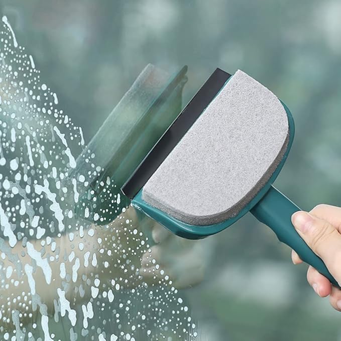 Multifunctional Cleaning Squeegee Sponge With Wiper