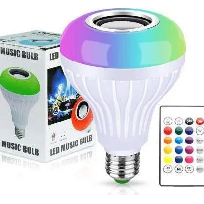 LED Bluetooth Light With Remote Control Speakers