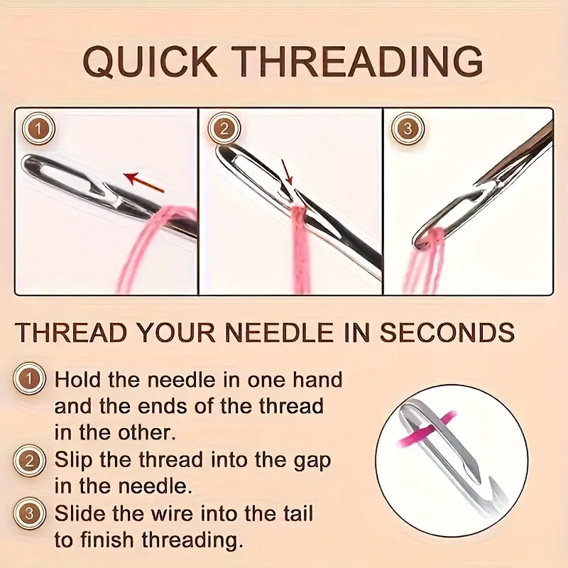 Self-Threading Needles Tool