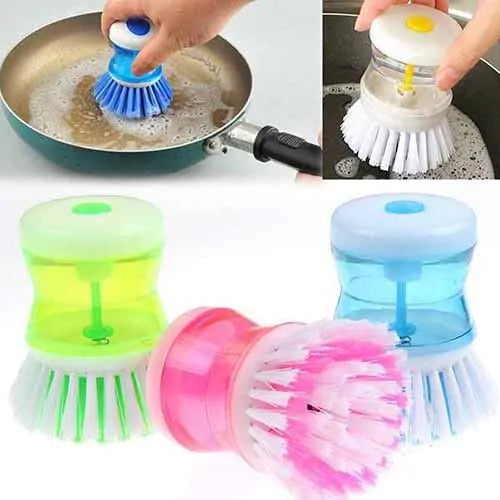 Soap Dispenser Brush For Washing Crockery