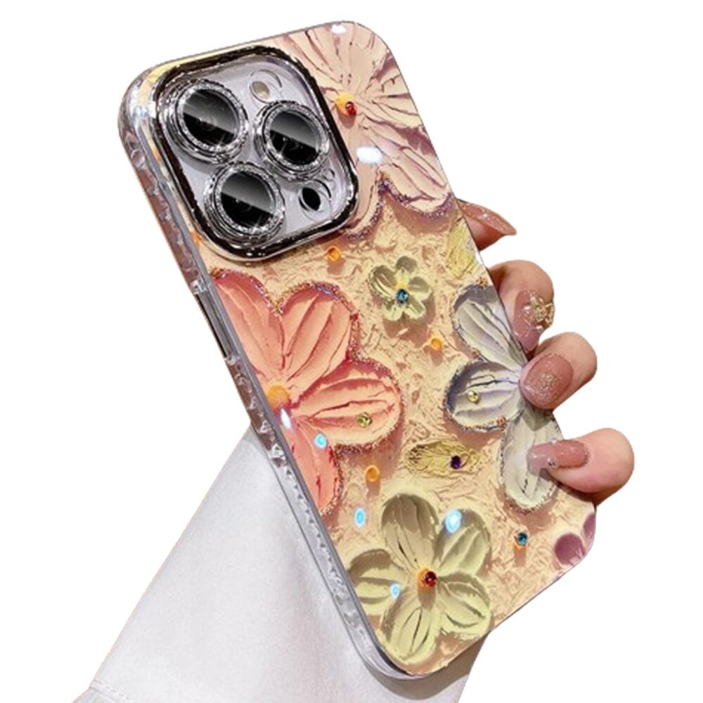 Iphone Floral Frenzy Stylish Flower Mobile  Cases