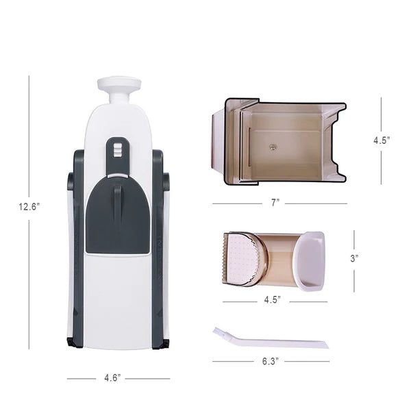 5 in 1 Spring Slicer Vegetable Cutter