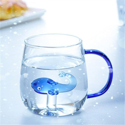 3D Borosilicate Glass Cute Animal with Cup