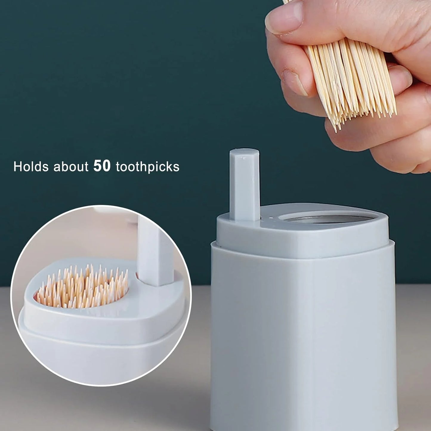 Portable Toothpick Holder Organizer