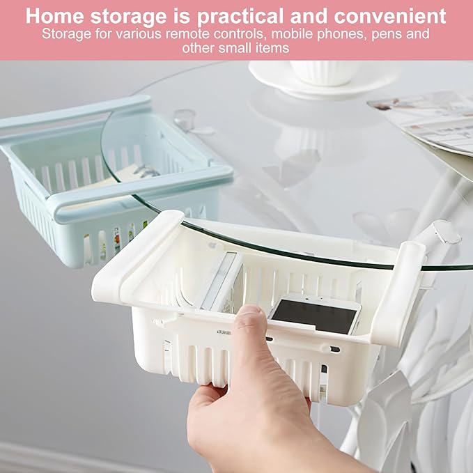 Adjustable Fridge Storage Baskets