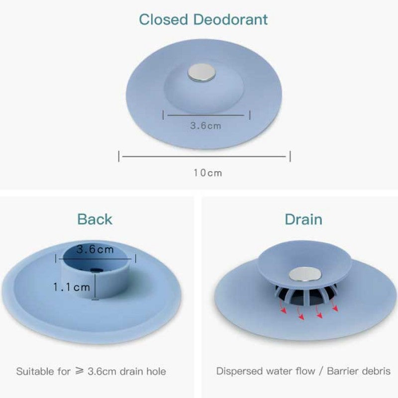 Flexible Silicone Drain Stopper