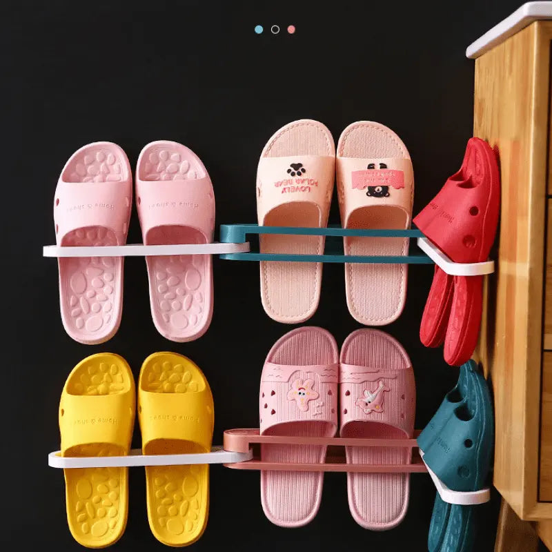 3 in 1 Portable Wall Mounted Shoe  Rack Holder