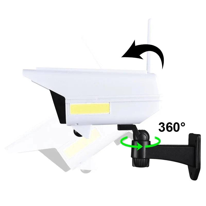 Water Proof Solar Motion Sensor Dummy Security Camera Light