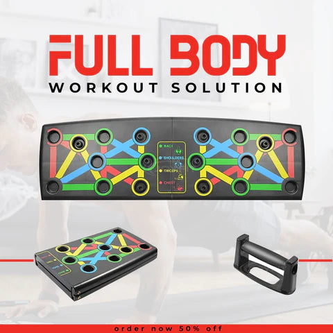 9 IN 1 Foldable PUSH UP  BOARD System Machine