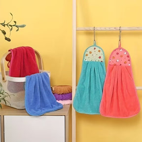Super Absorbent Microfiber  Hanging Towel for Kitchen (2PCS)