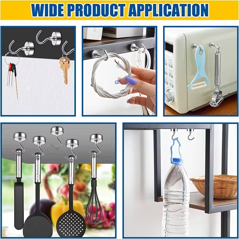 Multi-Purpose Strong Magnetic Hooks