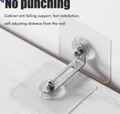 Strong Adhesive Wall Screw Hooks (20 Pcs)