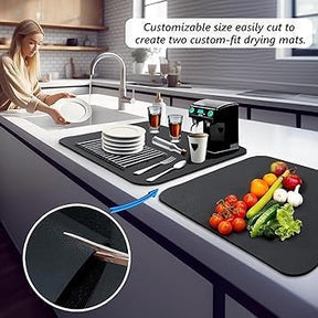 Dish Drying Mats For Kitchen